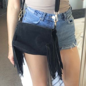 Fringe Leather handbag
